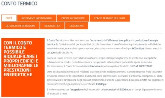 ANICA partecipa alla revisione del catalogo degli apparecchi prequalificati del Conto Termico