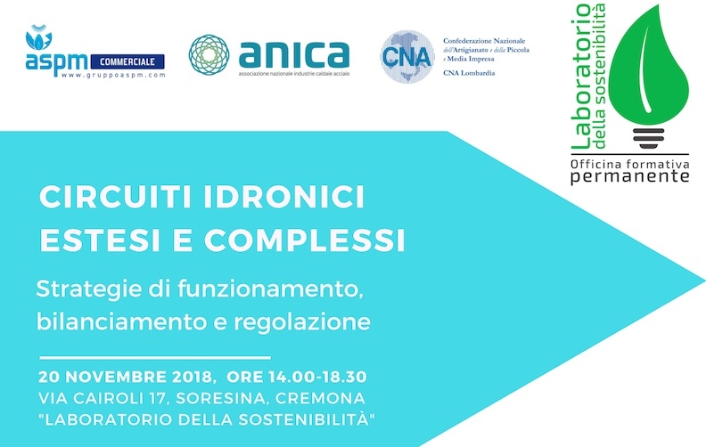 SEMINARIO TECNICO - CIRCUITI IDRONICI ESTESI E COMPLESSI