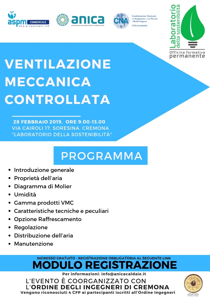Seminario - Ventilazione Meccanica Controllata 