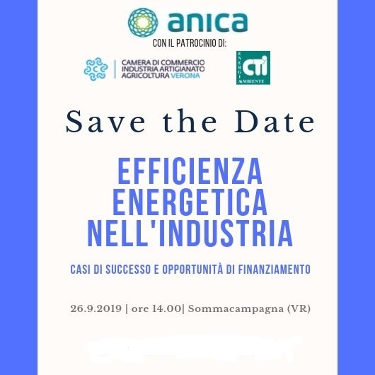 EFFICIENZA ENERGETICA NELL'INDUSTRIA - CASI STUDIO E OPPORTUNITÃ€ DI FINANZIAMENTO
