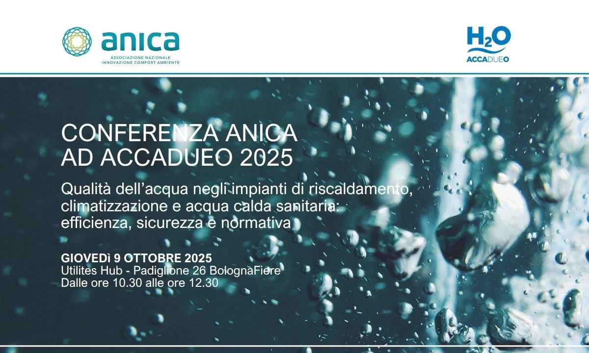 Conferenza ANICA ad ACCADUEO Bologna 2025
