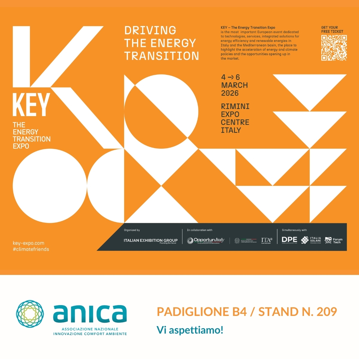 ANICA a KEY ENERGY 2026 